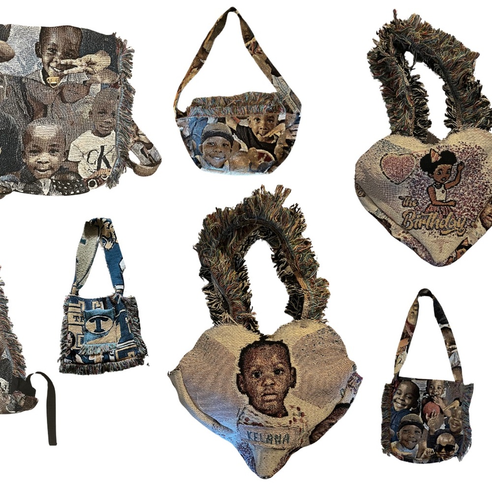 Custom tapestry bags